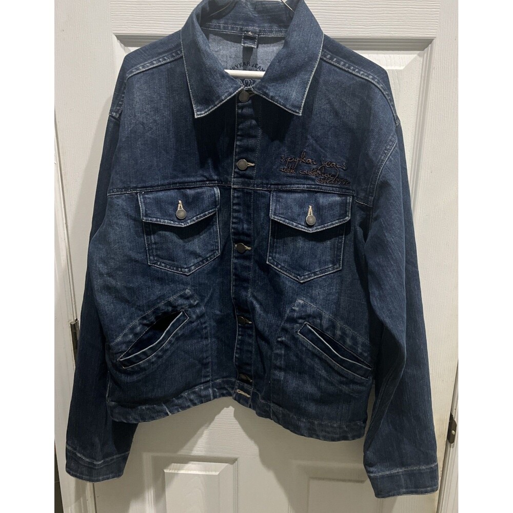 Spykar Jeans Blue Denim Jacket  XL